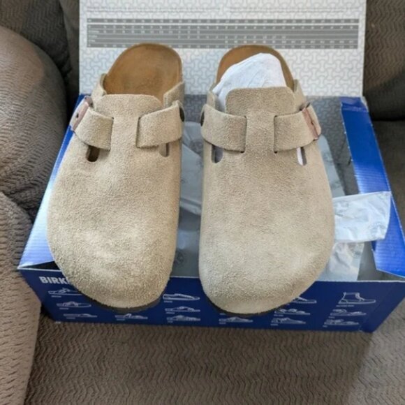 Birkenstock Women's Beige Suede Winter Boots - Picture 2 of 7